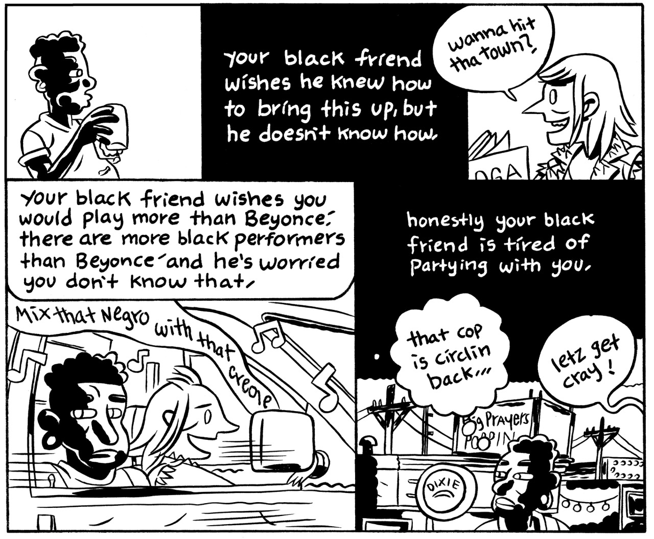 Pint O' Comics » Sir Jon Reviews – Your Black Friend
